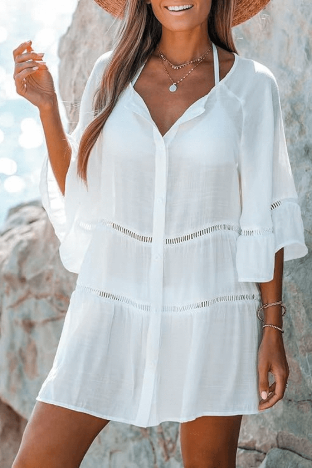 saída de praia chamise, chemise praia, saida de praia, saida de praia elegante, saida de praia longa