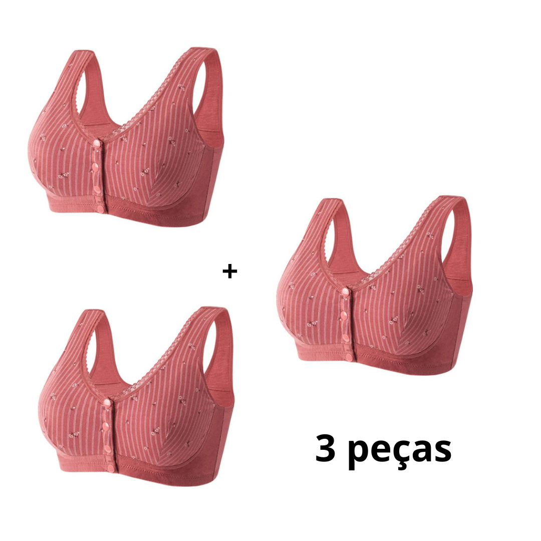Sutiã de Algodão - Soft Skin 3 peças