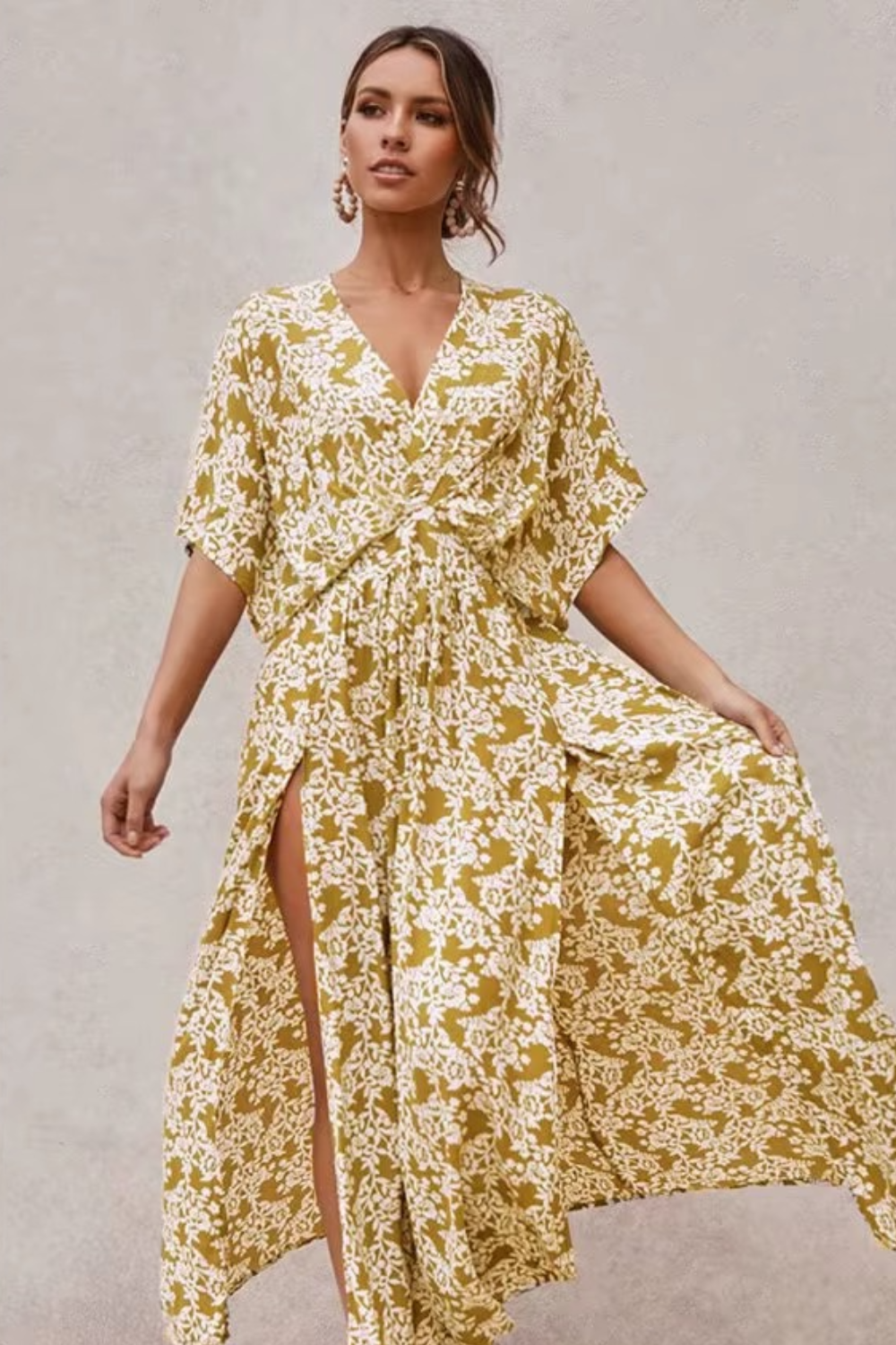 vestido longo, vestido longo floral, vestidos longos, vestidos com elastico, vestido solto, vestido longo evase, vestido floral, vestido acinturado, vestido elegante, vestido longo fresco, vestido longo