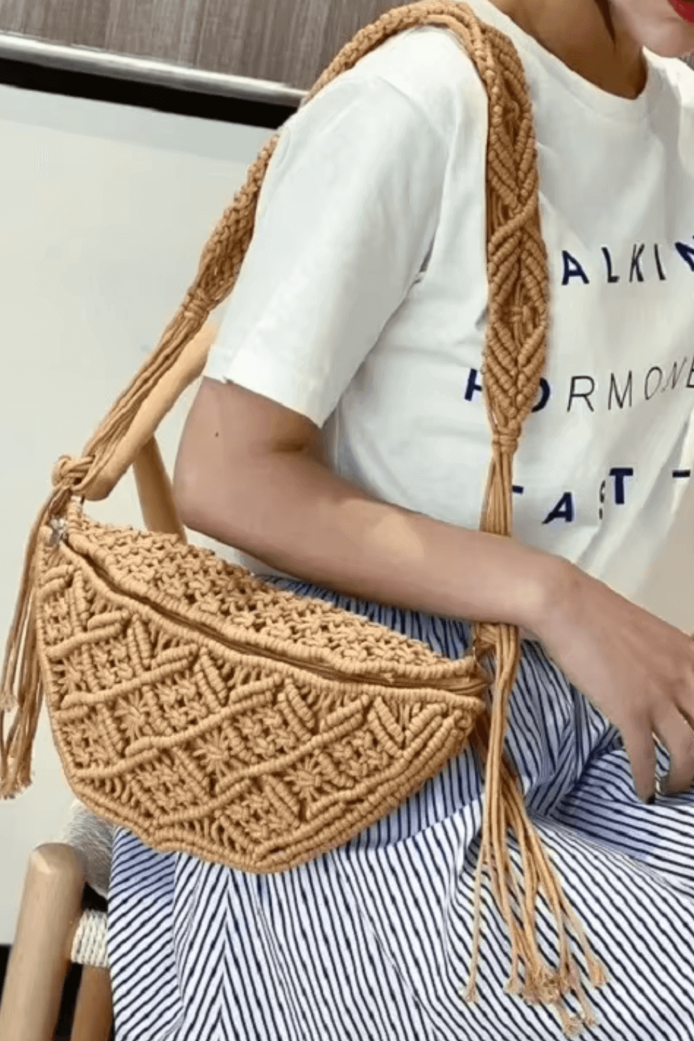 pochete, pochete corche, bolsa croche, pochete crochet