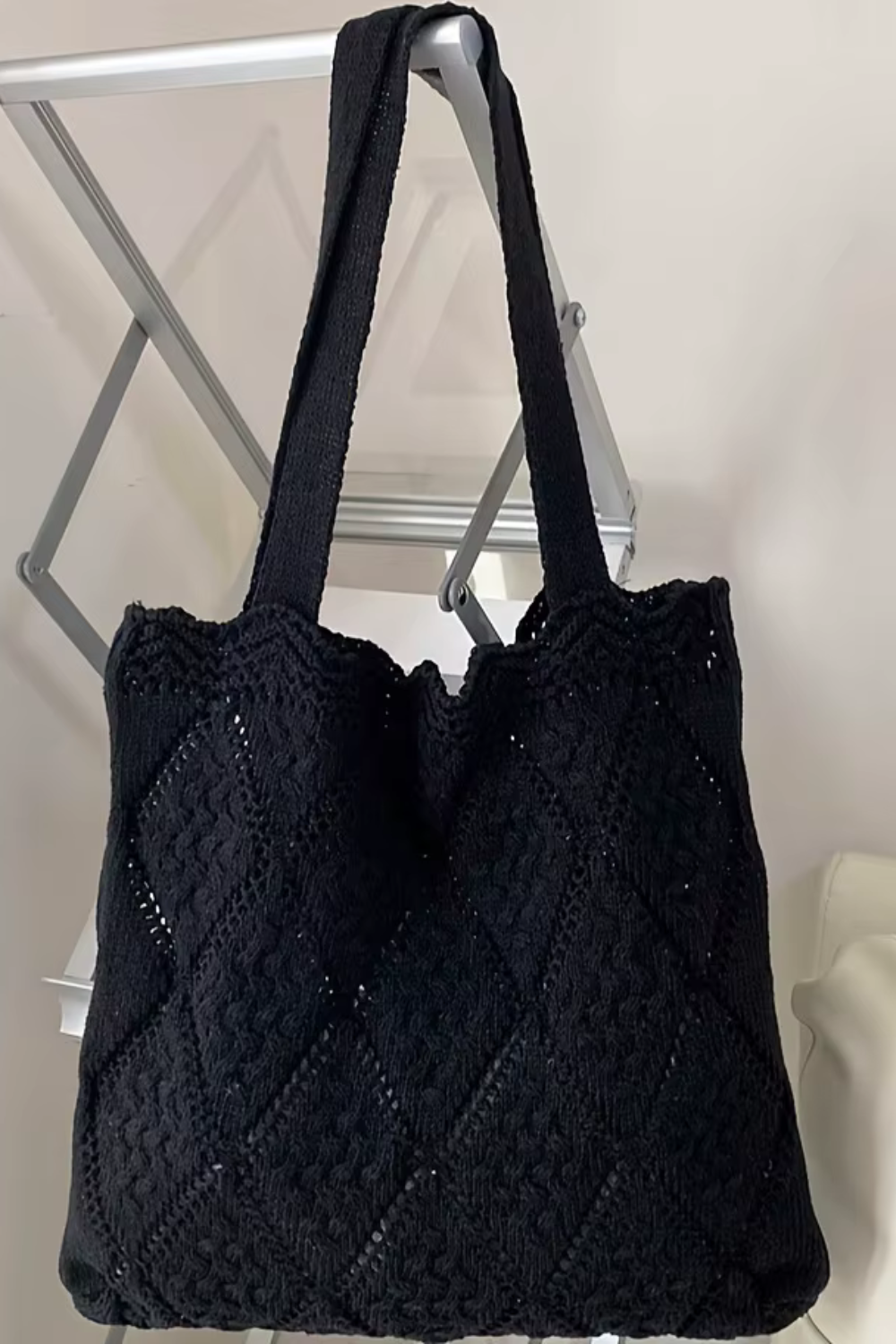 bolsas de crochê bolsa sacola bolsa saco bolsa praia bolsa mole bolsa feminina de praia bolsa de praia bolsa de crochê bolsa de croche fio de malha bolsa crochê