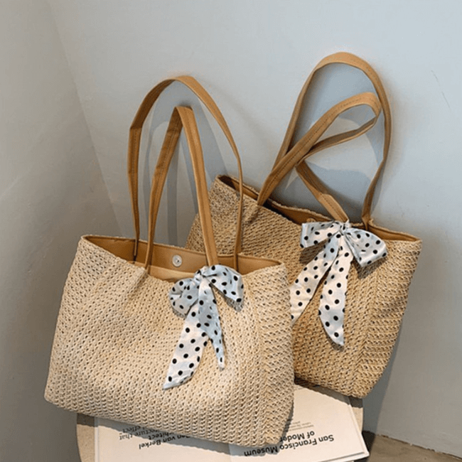 Bolsa Feminina Sacola com Lenço