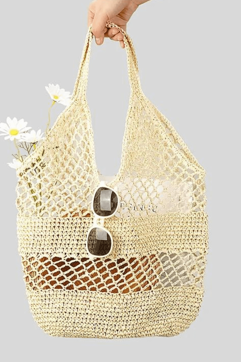 bolsas de crochê bolsa sacola bolsa saco bolsa praia bolsa mole bolsa feminina de praia bolsa de praia bolsa de crochê bolsa de croche fio de malha bolsa crochê