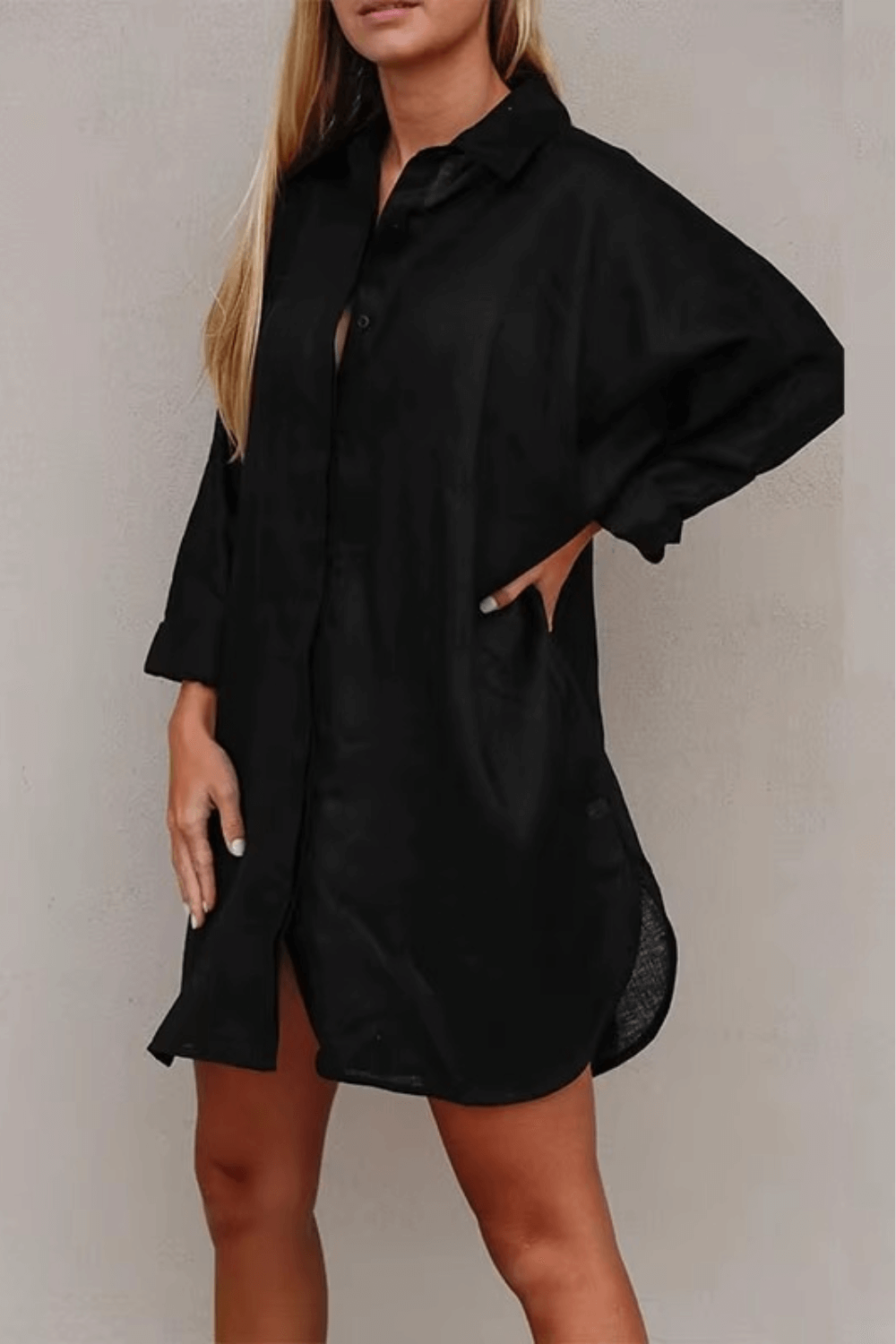 saída de praia chamise, chemise praia, saida de praia, saida de praia elegante, saida de praia longa, chemise, chemise de praia, chemise branca, chemise preta