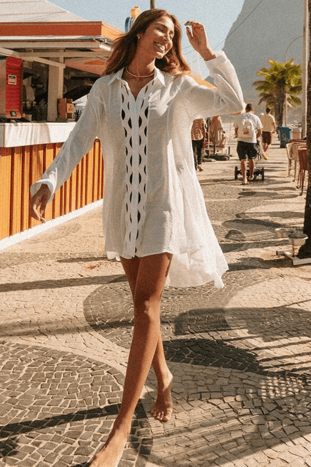 saída de praia chamise, chemise praia, saida de praia, saida de praia elegante, saida de praia longa, baliloves