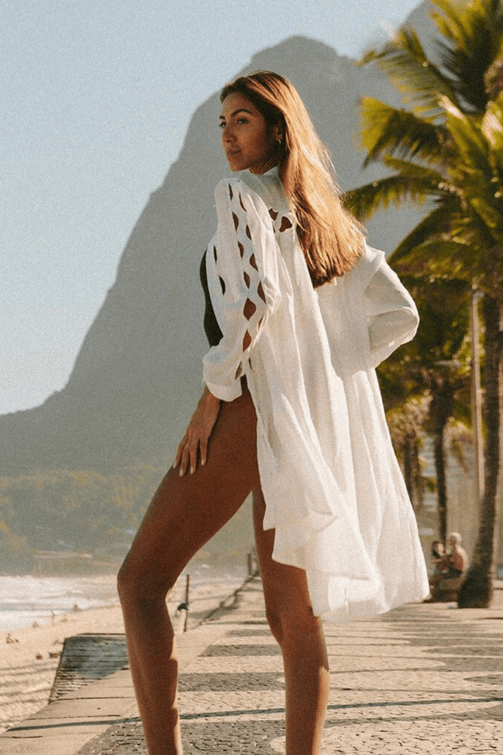 saída de praia chamise, chemise praia, saida de praia, saida de praia elegante, saida de praia longa, baliloves
