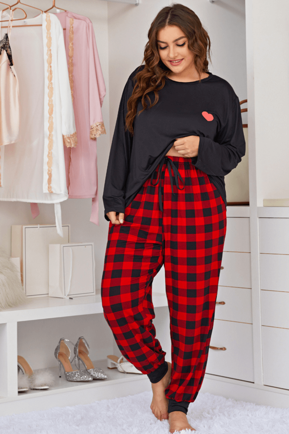 pijama de inverno, pijama plus size, pijama feminino, pijama soltinho, pijama com calça