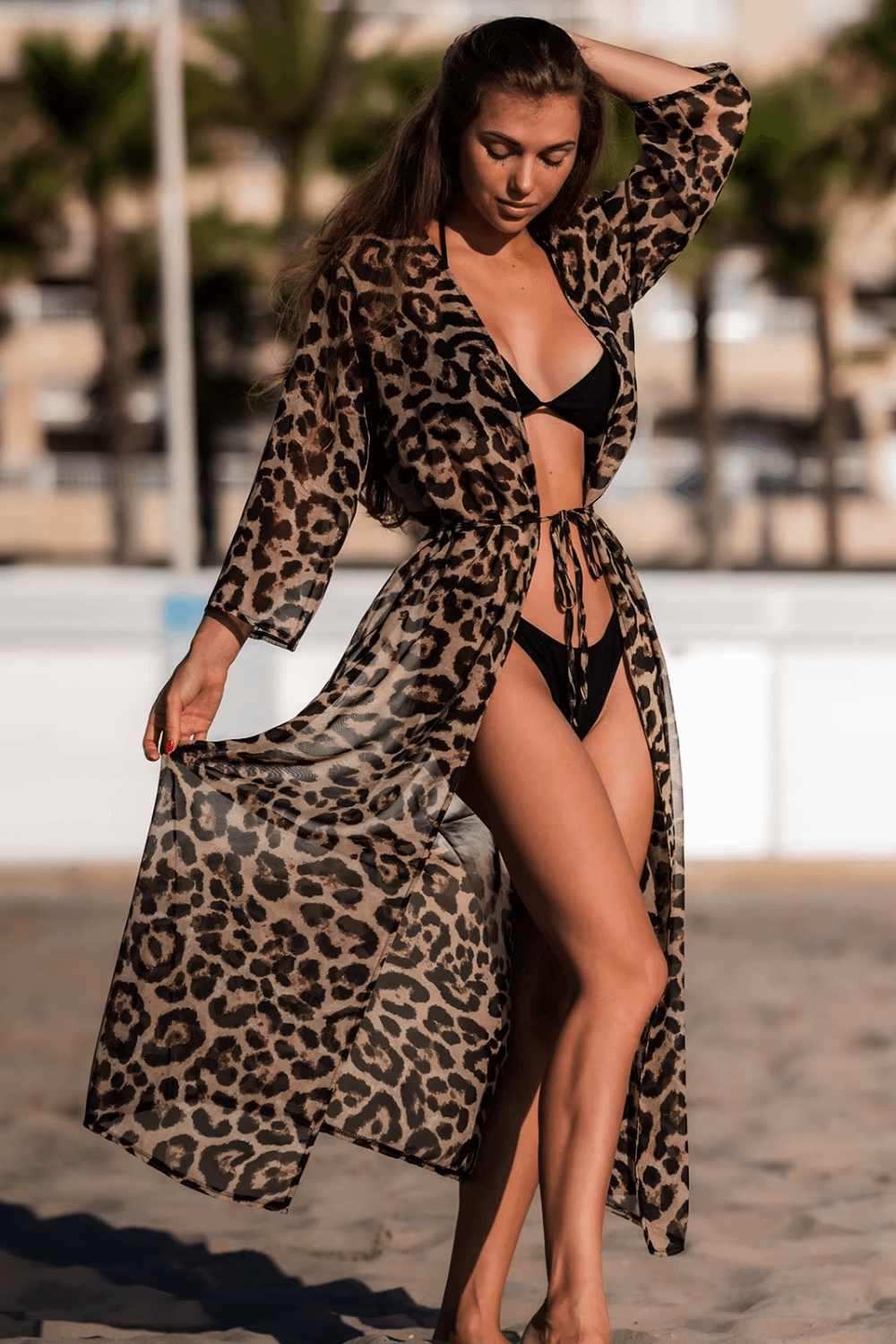 saida de praia longa, saida de praia animal print, saida de praia onça, saida de praia longa leopardo, saida de praia elegante, saida de praia