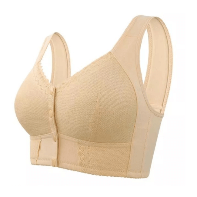 Sutiã sem Bojo de Algodão com Fecho Frontal, sutia coton, sutia confortavel, sutia masectomia, sutia idosa, sutia senhora, sutia de algodão , sutia nao marca, sutia com fecho na frente, sutia com botao na frente, sutia fecho frontal, baliloves