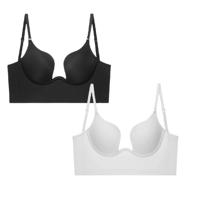 sutia decote profundo, sutia push up, sutia decote costas, sutia para usar com vestido de festa, sutia invisivel, baliloves, sutia multifuncional, sutia decota costas, sutia decote nas costas