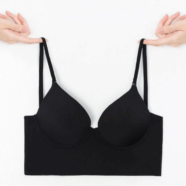 sutia decote profundo, sutia push up, sutia decote costas, sutia para usar com vestido de festa, sutia invisivel, baliloves