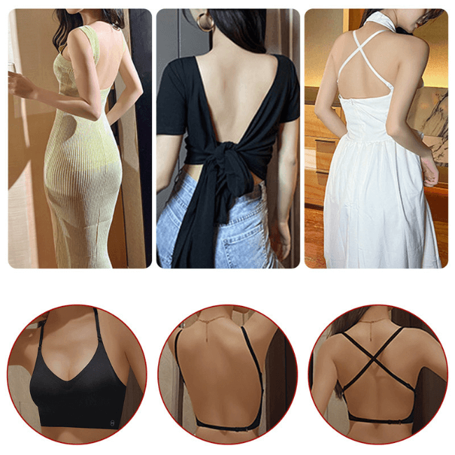 sutia decote profundo, sutia push up, sutia decote costas, sutia para usar com vestido de festa, sutia invisivel, baliloves