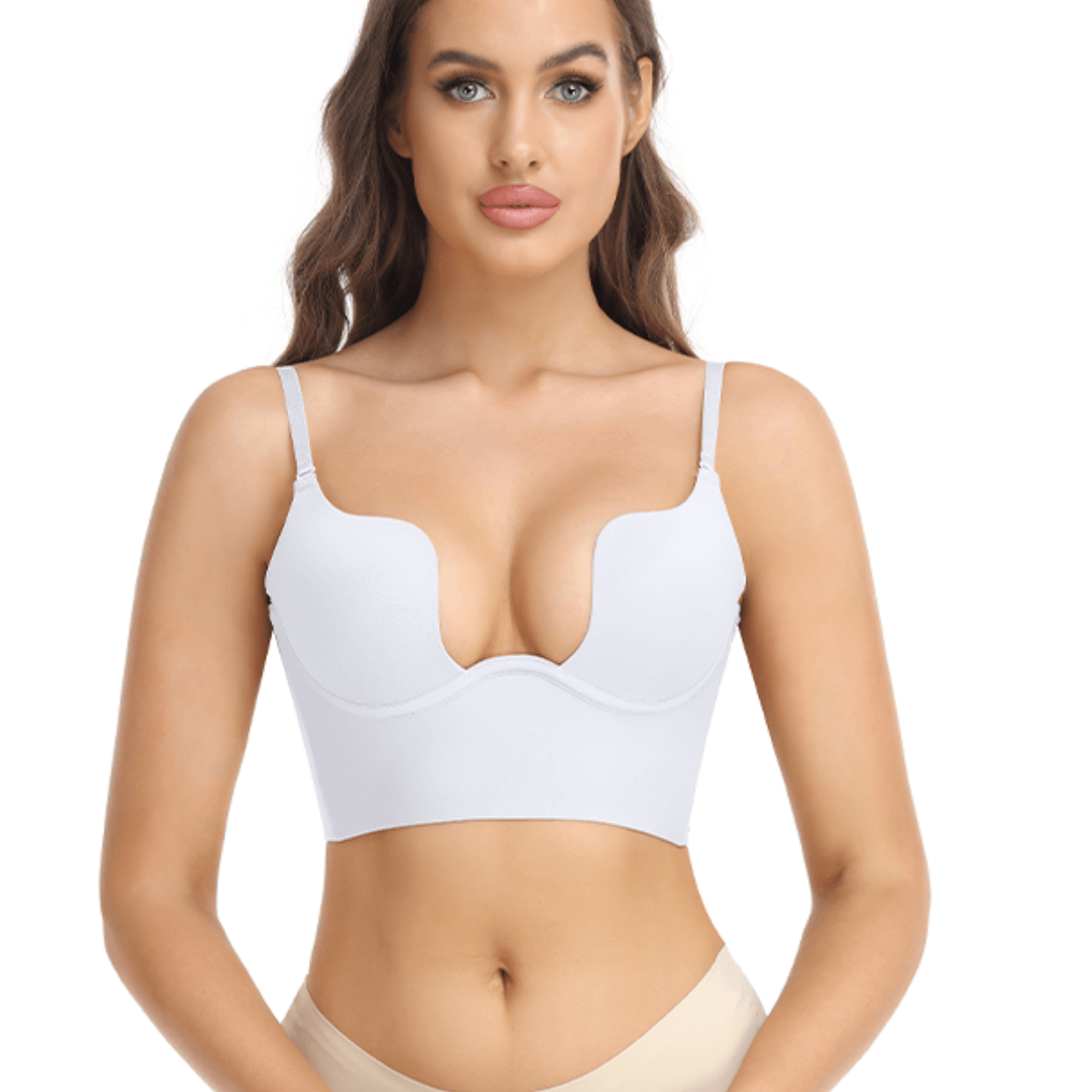 sutia decote profundo, sutia push up, sutia decote costas, sutia para usar com vestido de festa, sutia invisivel, baliloves