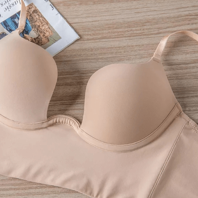 sutia decote profundo, sutia push up, sutia decote costas, sutia para usar com vestido de festa, sutia invisivel, baliloves, sutia multifuncional