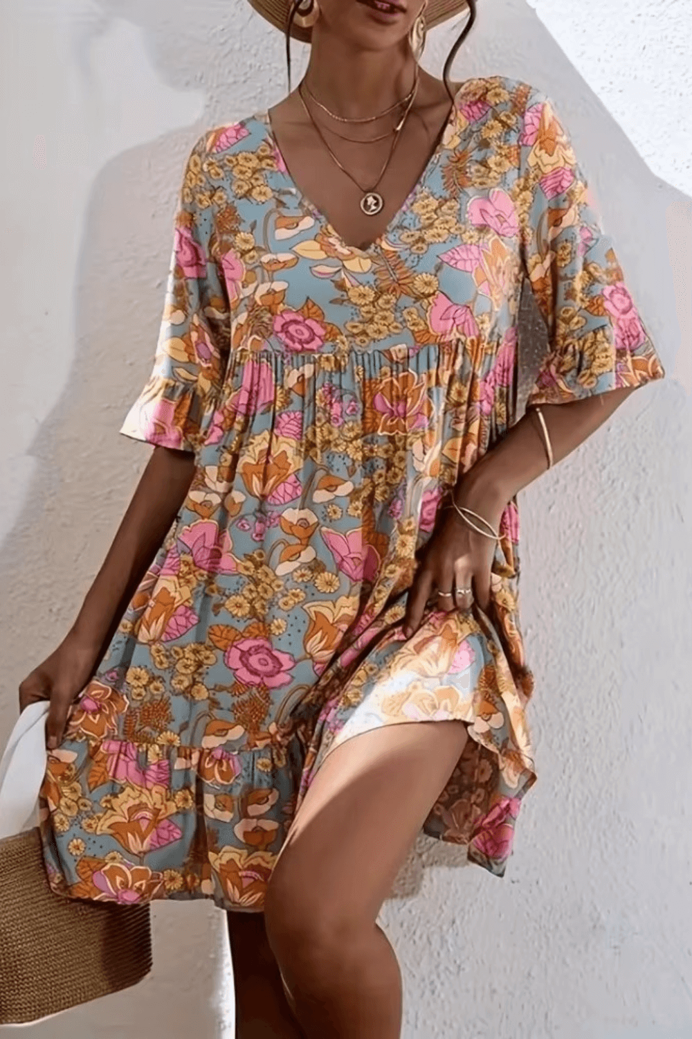 vestido verao, vestido soltinho, vestido floral, vestido verao 2023, vestido calor, vestido solto, vestidos, vestido floral, vestido evase, vestido balone, vestidos baliloves