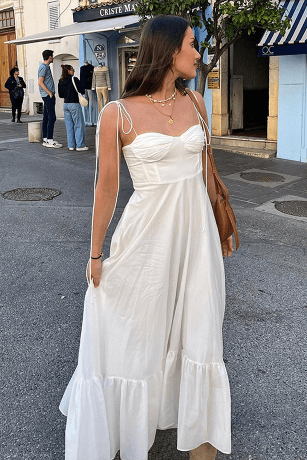 vestido classico, vestido longo, vestido branco, vestido longo branco, vestido branco, vestido reveillon, vestido logo soltinho, vestido soltinho,vestido baliloves