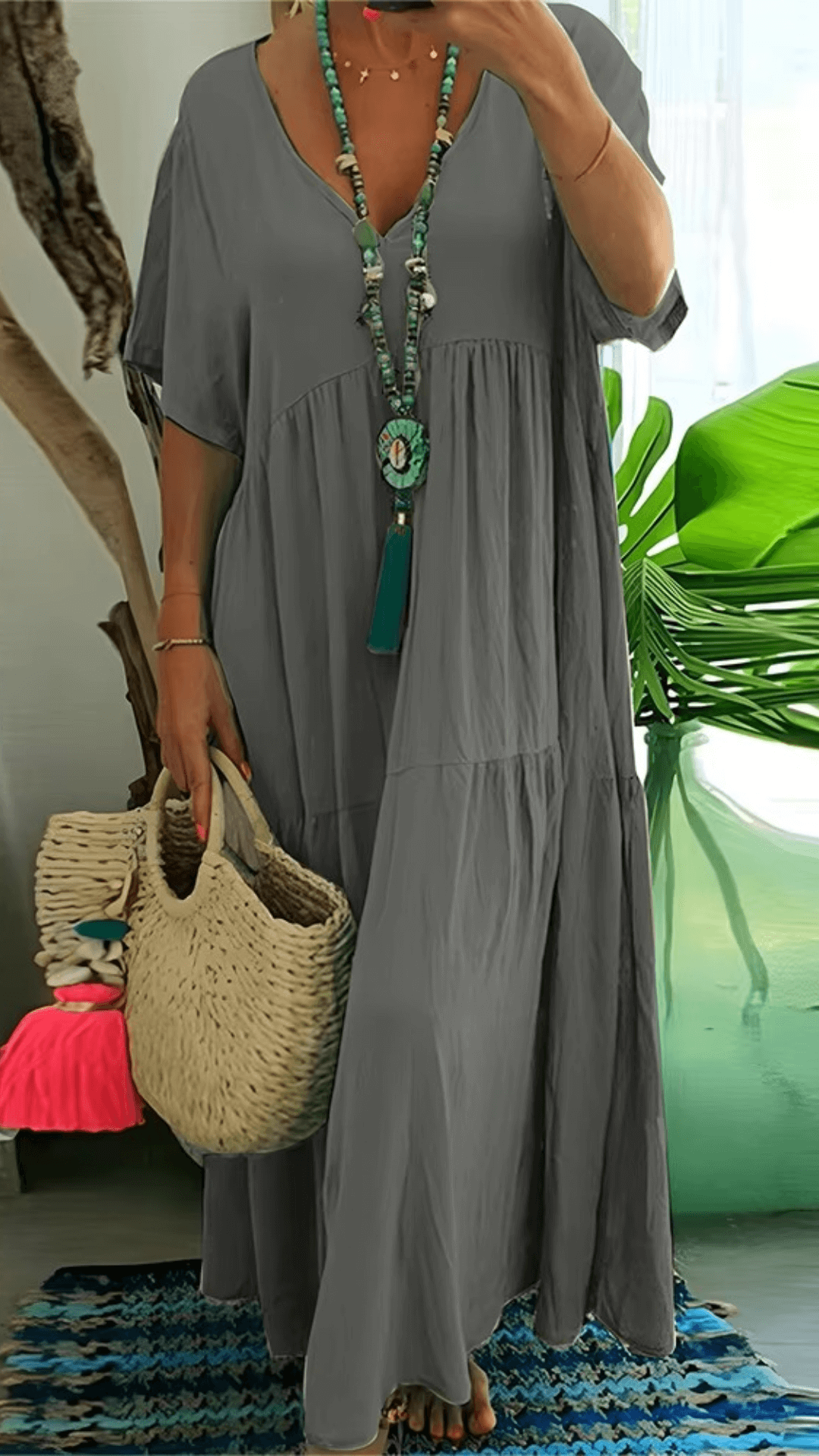 Vestido Longo Casual - Diva