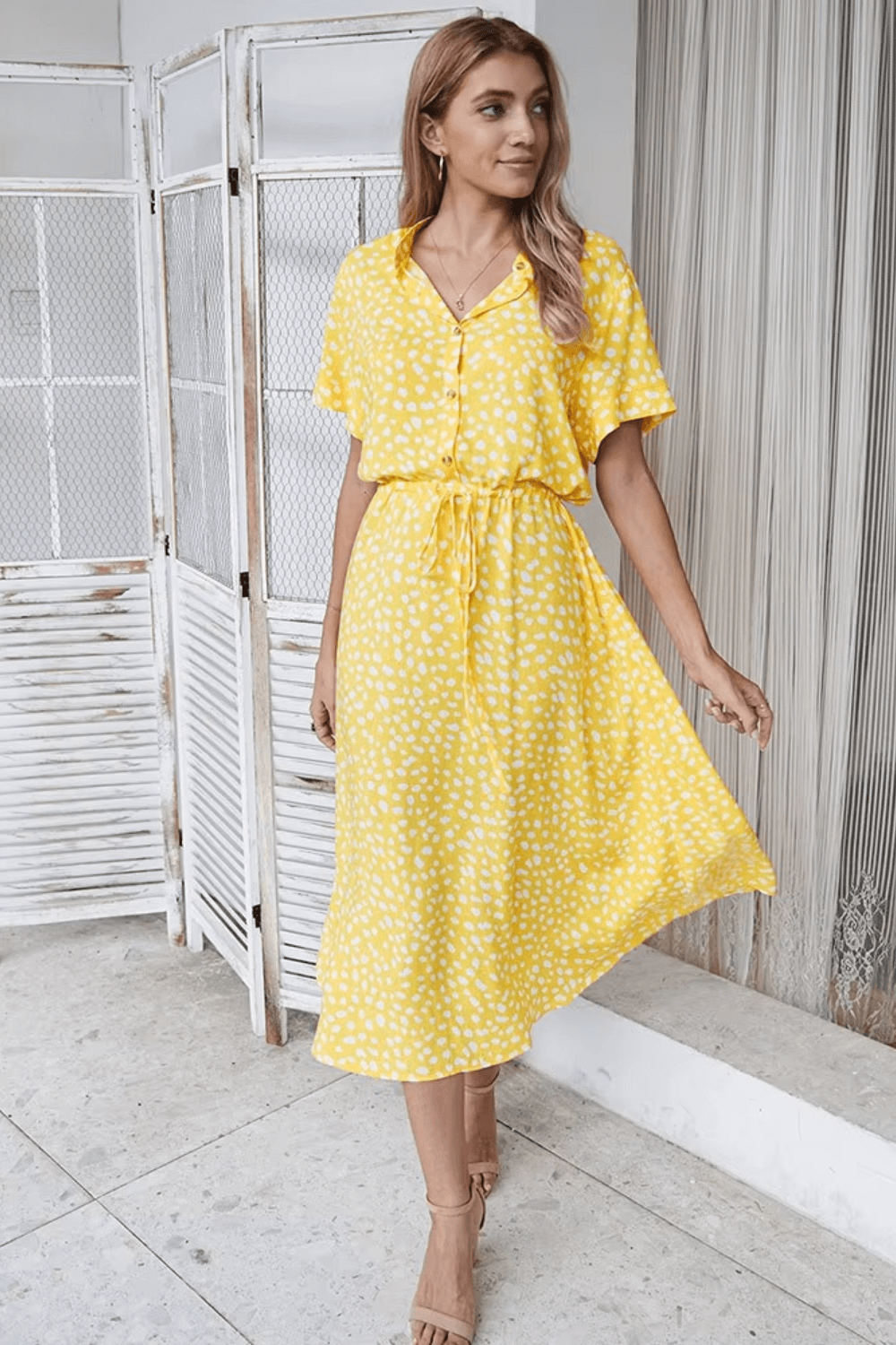 vestido midi, vestido floral, vestido boho, vestido com babado, vestido blogueira, vestido amarracao, vestidos, vestido com fenda, vestido praia, vestido soltinho
