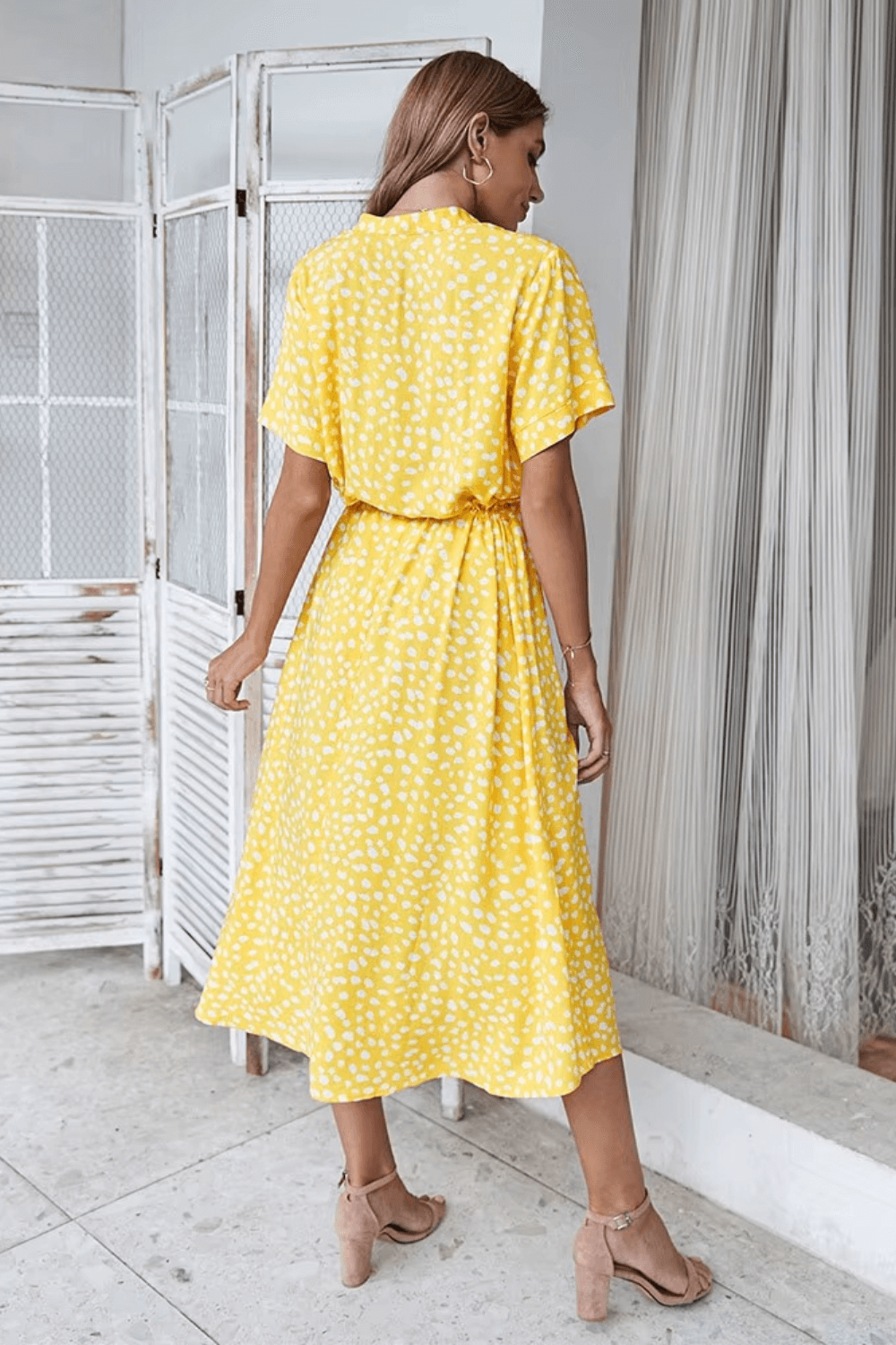 vestido midi, vestido floral, vestido boho, vestido com babado, vestido blogueira, vestido amarracao, vestidos, vestido com fenda, vestido praia, vestido soltinho