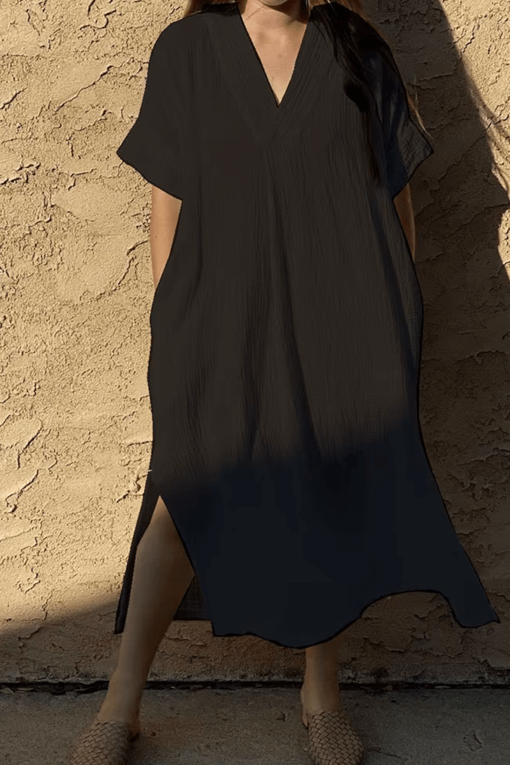vestido para senhora de 60 anos, vestido para senhora, vestido longo verde, vestido longo simples, vestido longo plus size, vestido longo casual