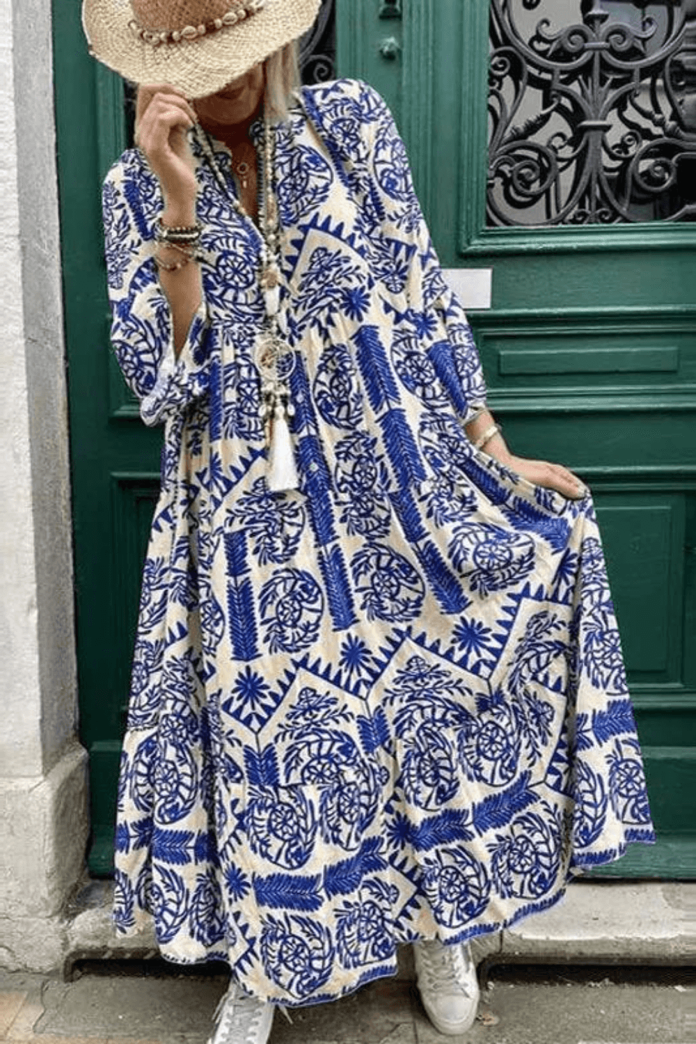 vestido longo, vestido estampado, vestido estampa geometrica, vestido soltinho, vestido com manga, vestido soltinho, vestido solto longo, vestido longo casual, vestido longo solto, vestido longo confortavel, vestido longo floral, vestido longo maxo, vestido maxi, vestido maxi floral, vestido, longo com babado, baliloves