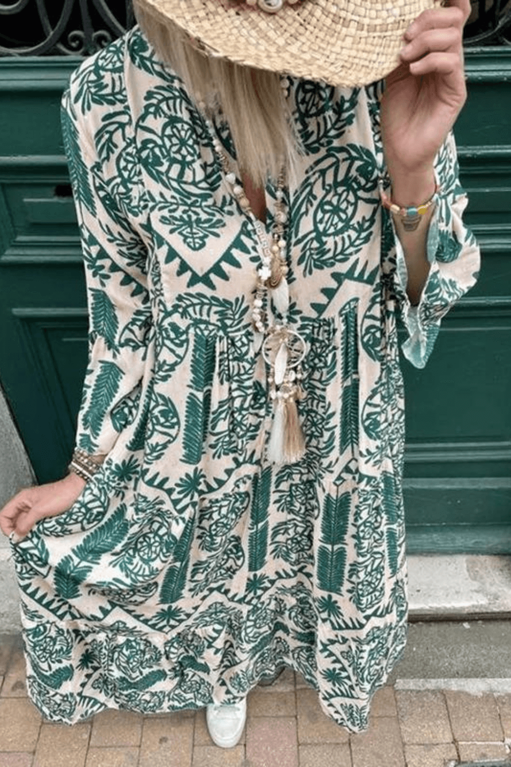 vestido longo, vestido estampado, vestido estampa geometrica, vestido soltinho, vestido com manga, vestido soltinho, vestido solto longo, vestido longo casual, vestido longo solto, vestido longo confortavel, vestido longo floral, vestido longo maxo, vestido maxi, vestido maxi floral, vestido, longo com babado, baliloves