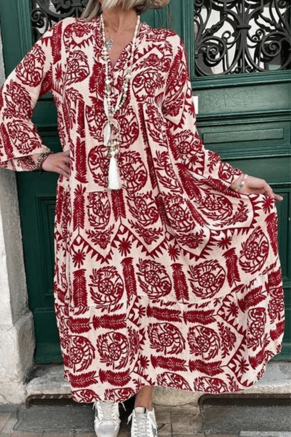 vestido longo, vestido estampado, vestido estampa geometrica, vestido soltinho, vestido com manga, vestido soltinho, vestido solto longo, vestido longo casual, vestido longo solto, vestido longo confortavel, vestido longo floral, vestido longo maxo, vestido maxi, vestido maxi floral, vestido, longo com babado, baliloves