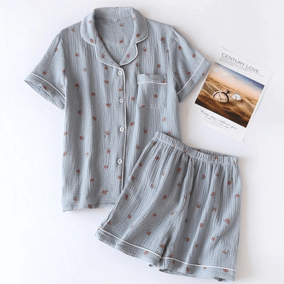 pijama feminino, pijama feminino calor, conjunto pijama feminino blusa e short
