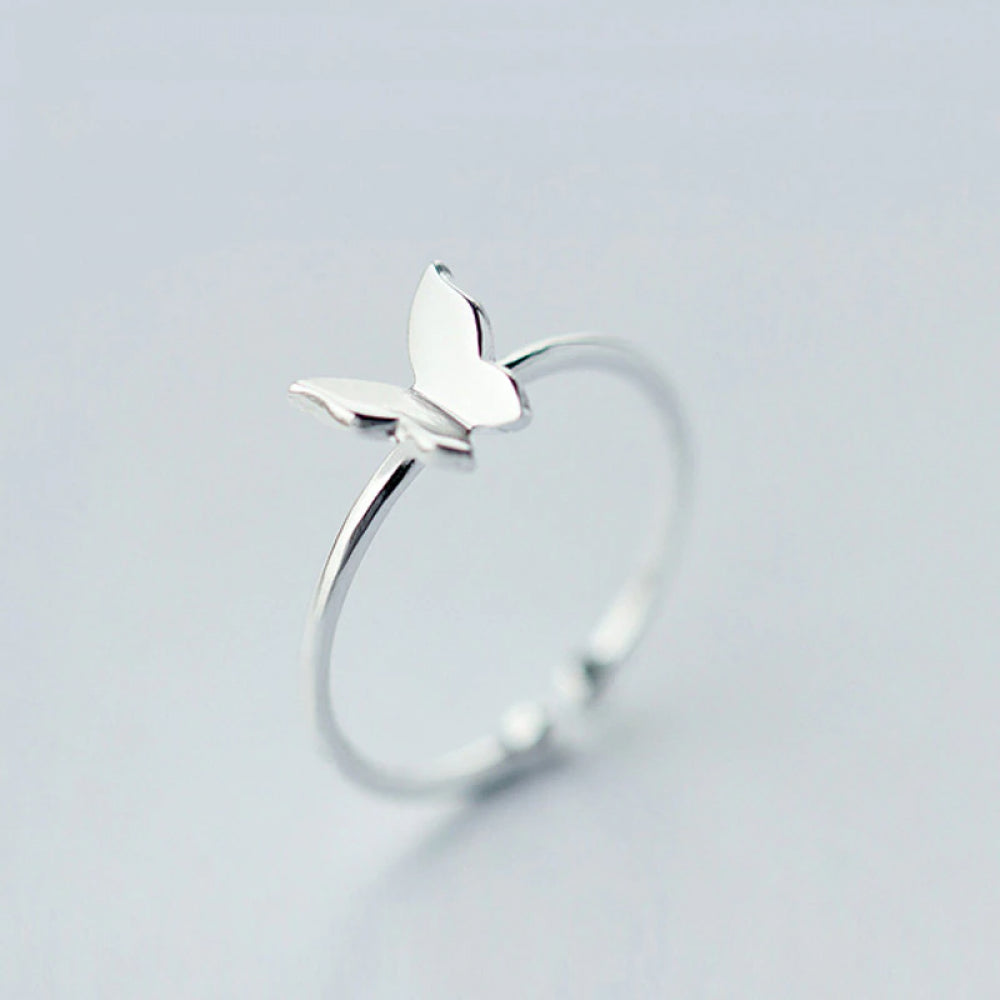 Anel Minimalista Borboleta
