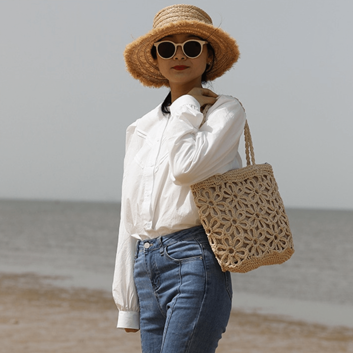 bolsa de croche, bolsa de praia, bolsas chochet, bolsa de palha