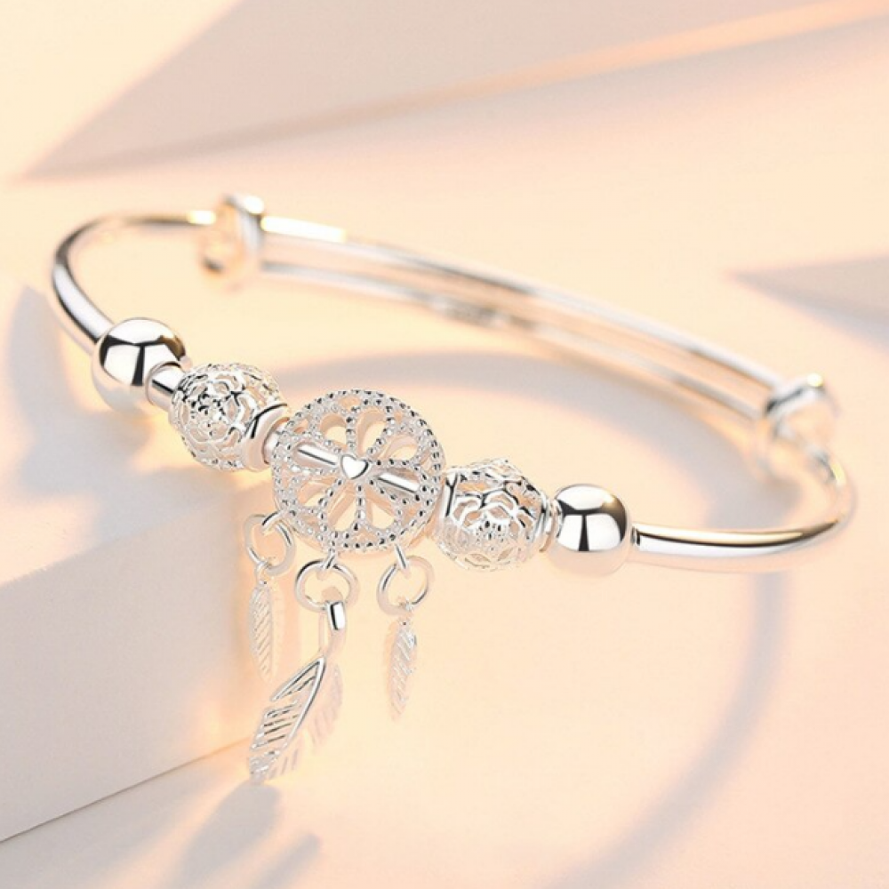 Bracelete Feminino Prata 925 - Filtro dos Sonhos