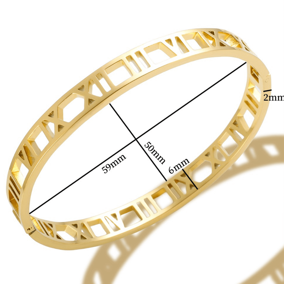 Bracelete Feminino Romano