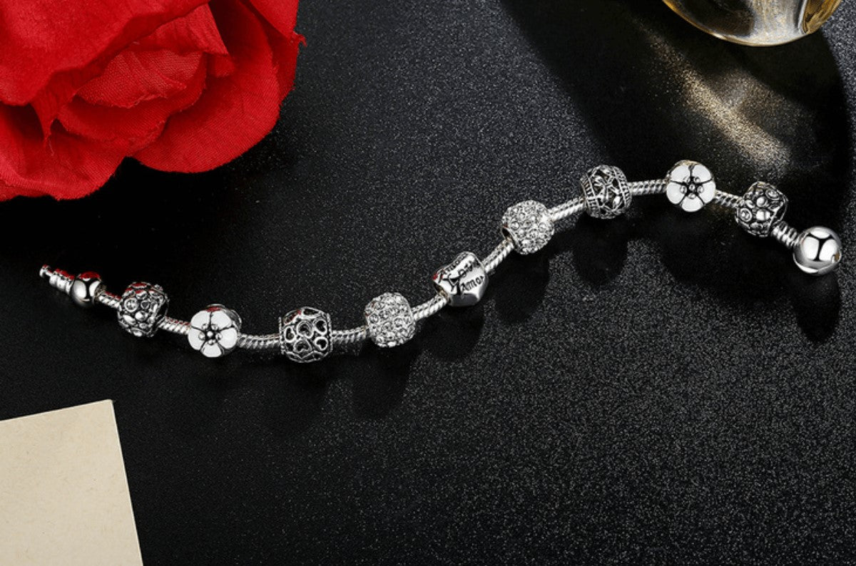 pulseira do amor, pulseira pandora, pulseira feminina, baliloves