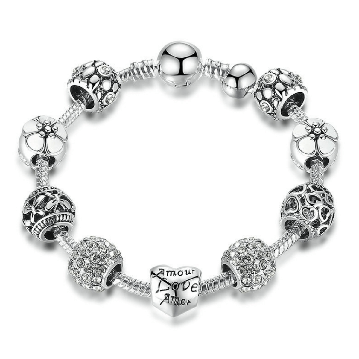 pulseira do amor, pulseira pandora, pulseira feminina, baliloves