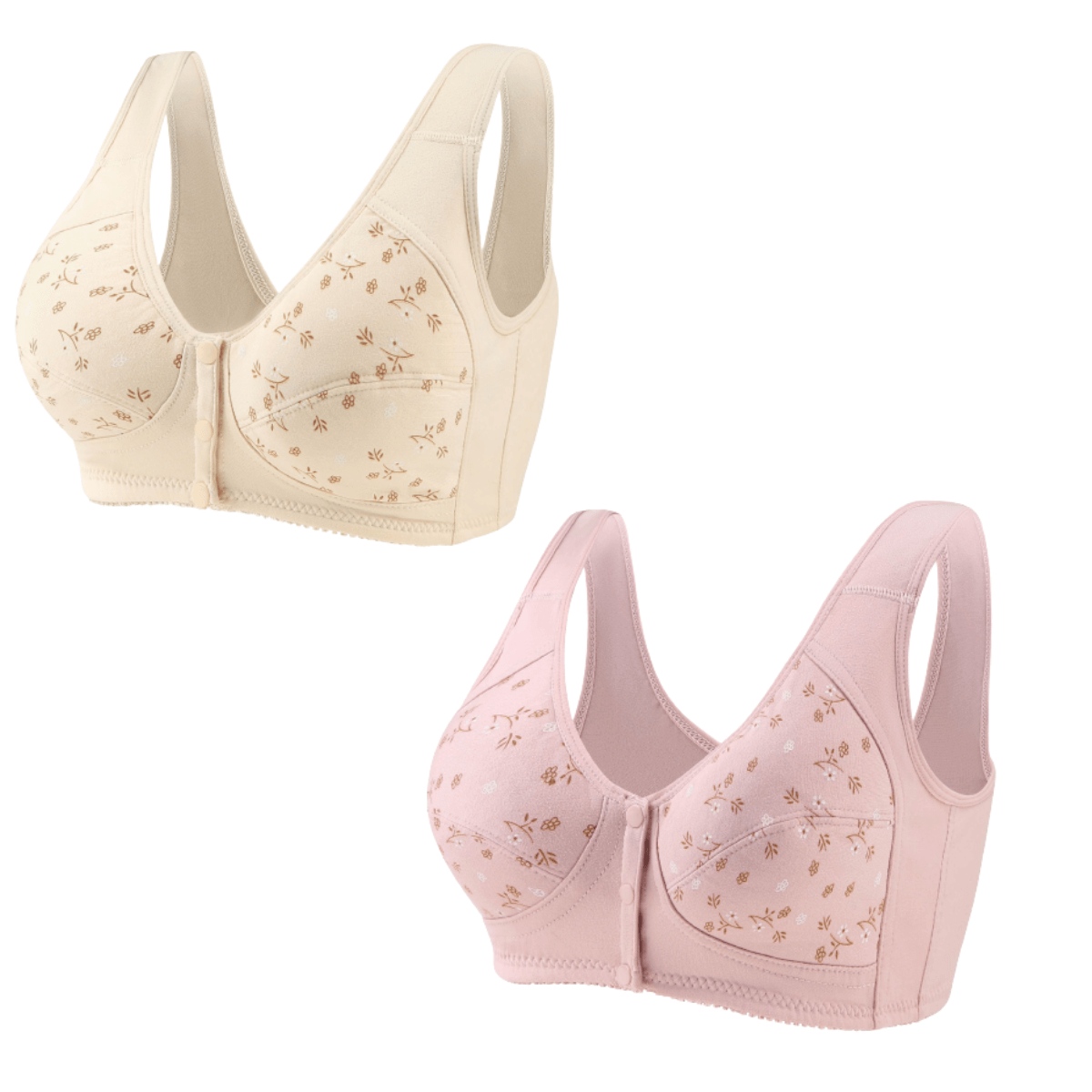 Sutiã de Algodão - Soft Plus baliloves, Sutiã sem Bojo de Algodão com Fecho Frontal, sutia coton, sutia confortavel, sutia masectomia, baliloves, sutia idosa, sutia algodao, sutia plus size
