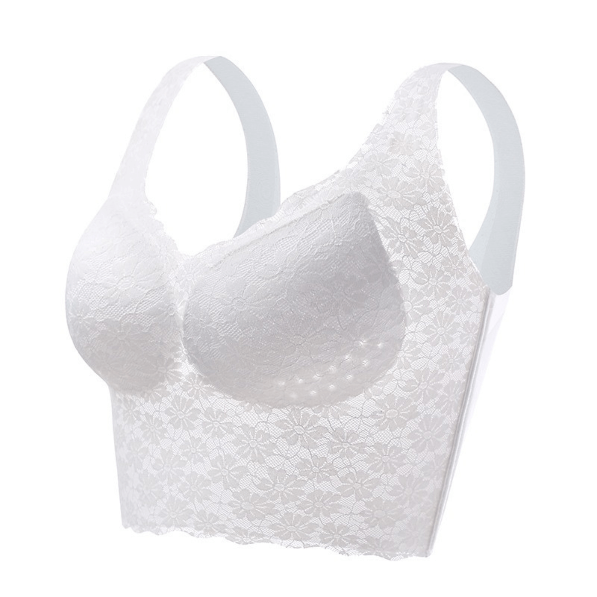 Sutiã de Renda Push Up - Cropped