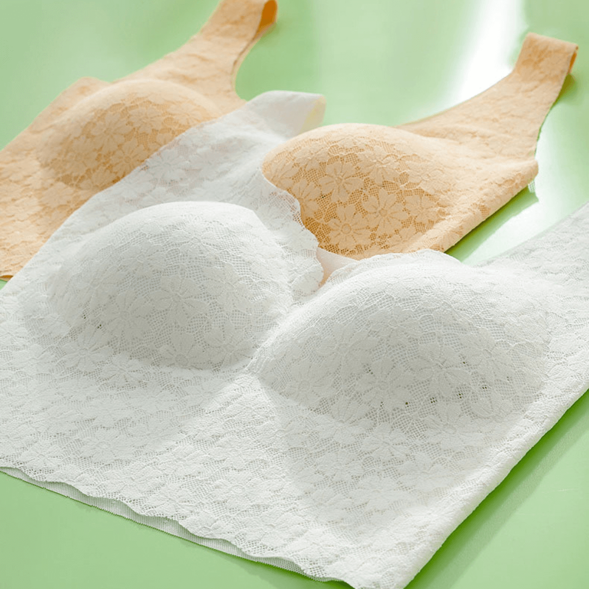 Sutiã de Renda Push Up - Cropped