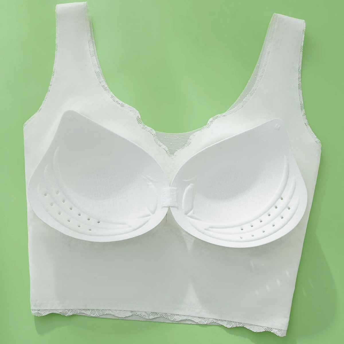 Sutiã de Renda Push Up - Cropped