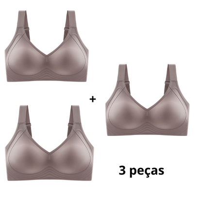 Sutiã Conforto Premium de Alta Sustentação - MaxPlus Kit