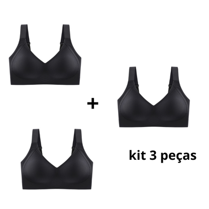 Sutiã Conforto Premium de Alta Sustentação - MaxPlus Kit