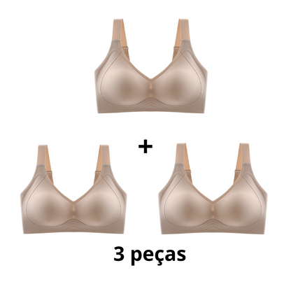 Sutiã Conforto Premium de Alta Sustentação - MaxPlus Kit