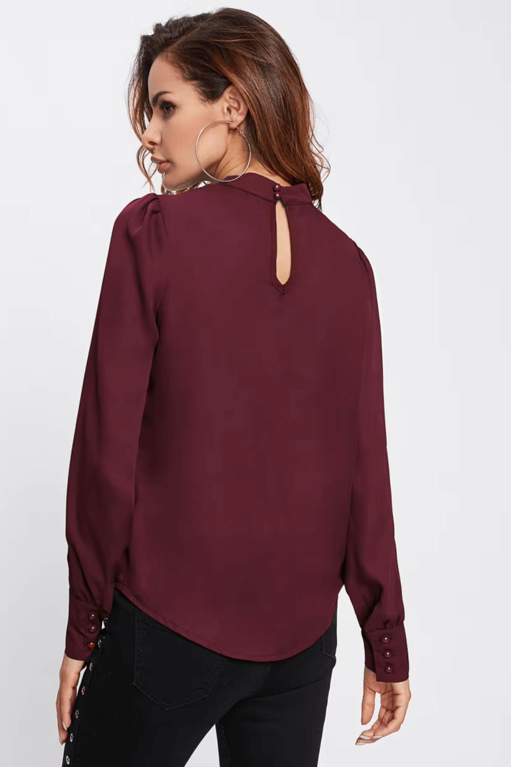 Blusa Feminina Gola Alta - Iza