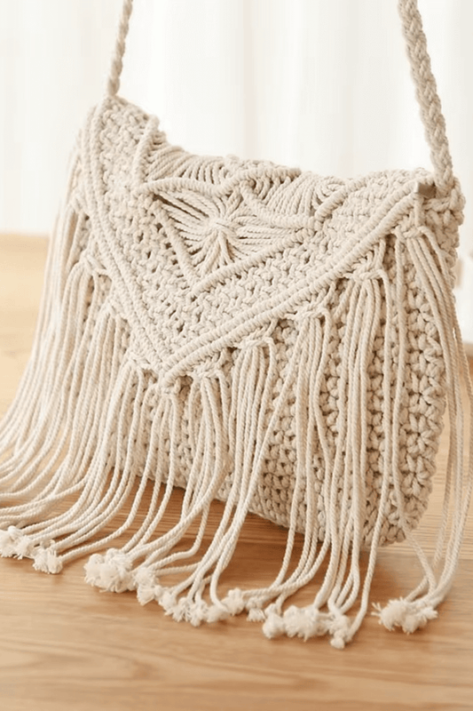 Bolsa Crossbody de Crochê , bolsas de croche, bolsa com franja, bolsa hipie, bolsa tricot, bolsa croche pequena, bolsa croche franja