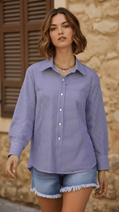 Camisa social feminina,Camisas femininas,Blusa social feminina,Camisa listrada feminina,Camisa feminina social,Camisa feminina manga longa