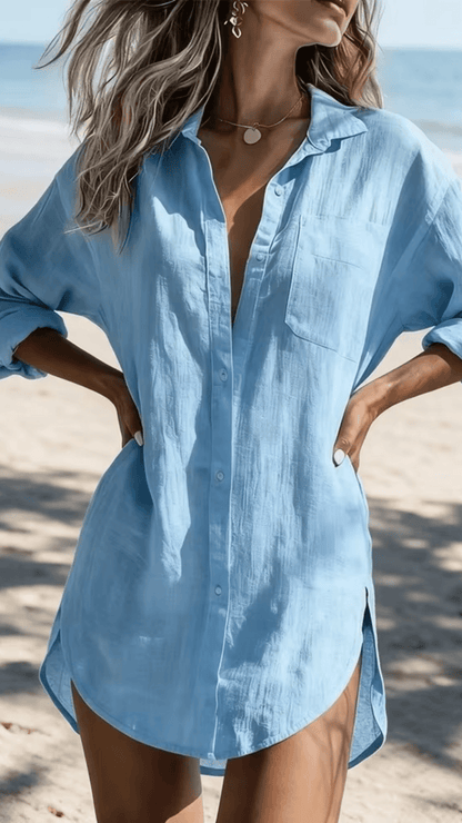 saída de praia chamise, chemise praia, saida de praia, saida de praia elegante, saida de praia longa