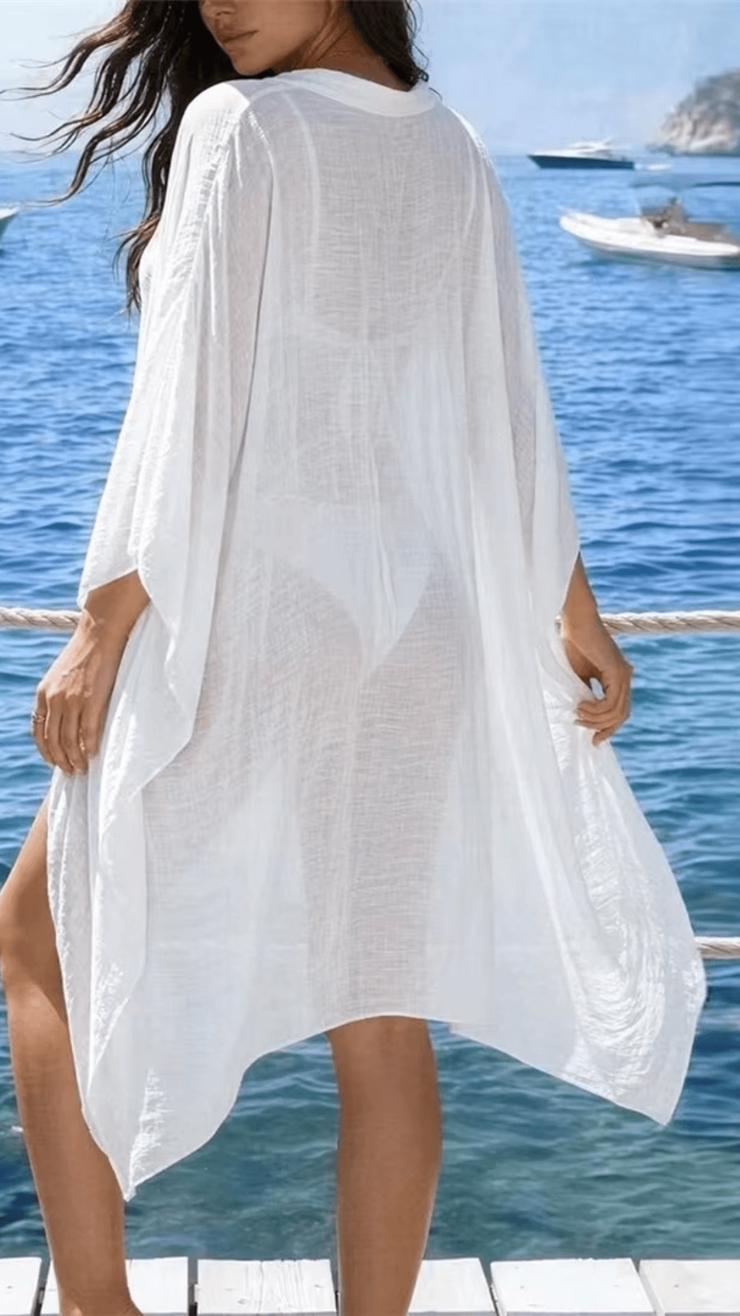 saída de praia chamise, chemise praia, saida de praia, saida de praia elegante, saida de praia longa, chemise, chemise de praia, chemise branca, chemise preta