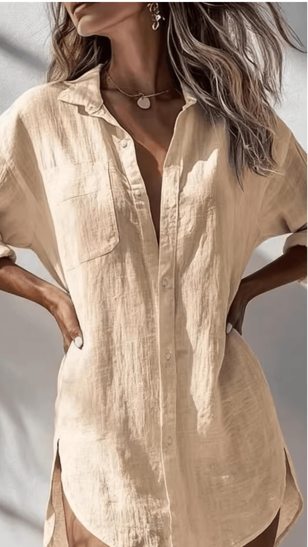 saída de praia chamise, chemise praia, saida de praia, saida de praia elegante, saida de praia longa