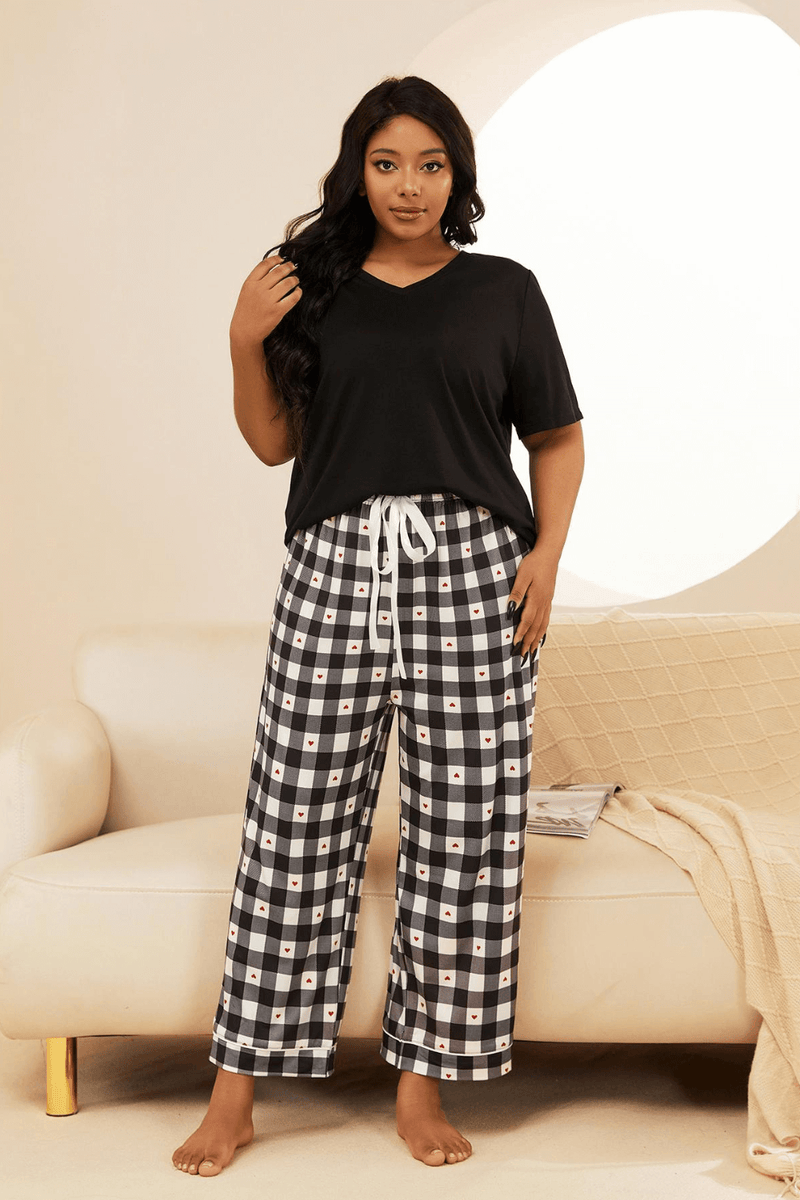 Calça pijama best sale plus size