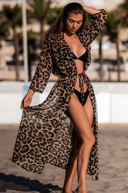 saida de praia longa, saida de praia animal print, saida de praia onça, saida de praia longa leopardo, saida de praia elegante, saida de praia 