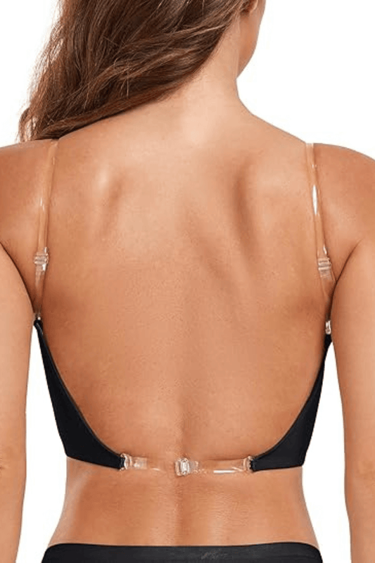 sutia decote profundo, sutia push up, sutia decote costas, sutia para usar com vestido de festa, sutia invisivel, baliloves